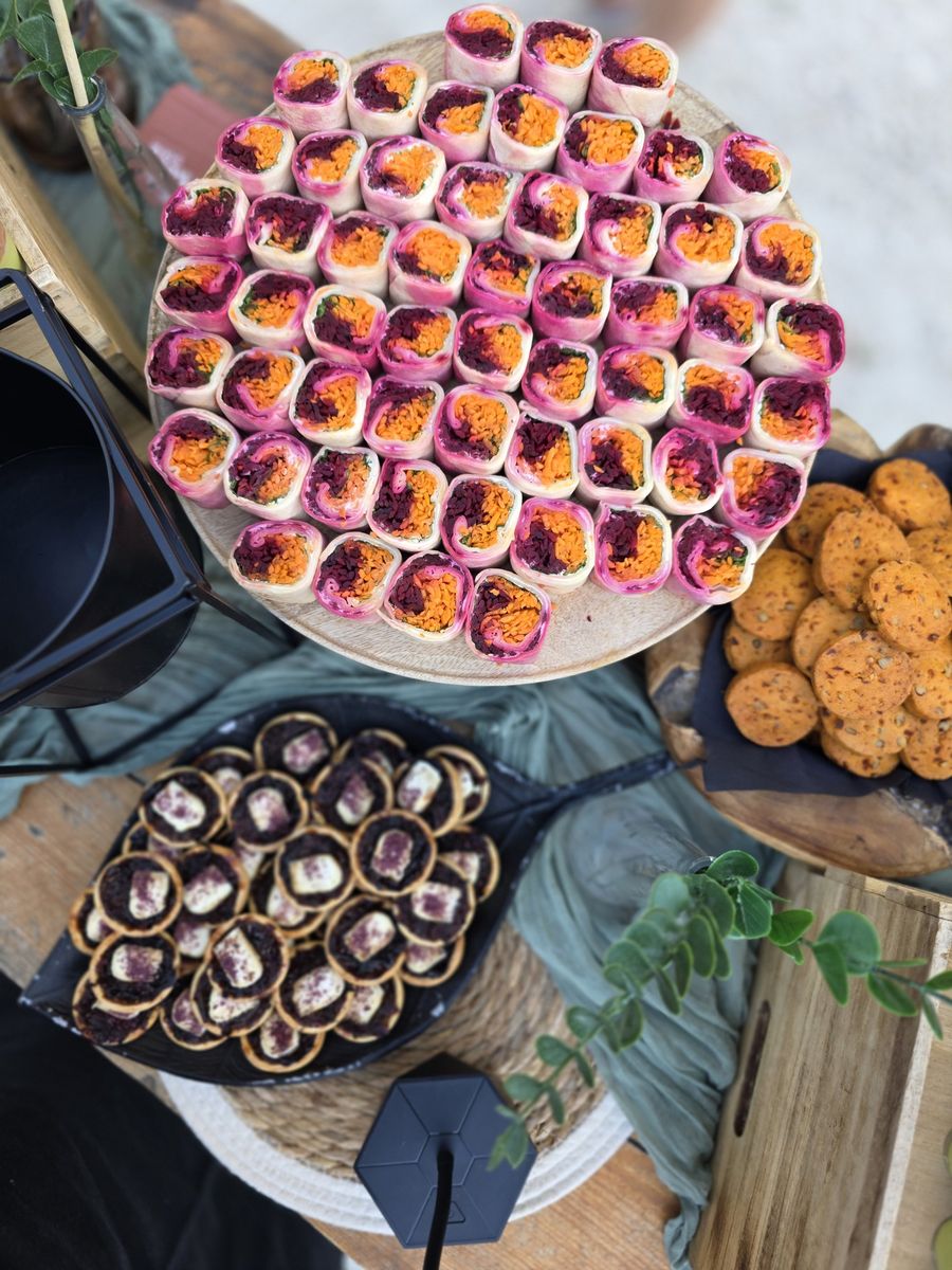 Wraps aux légumes de saison